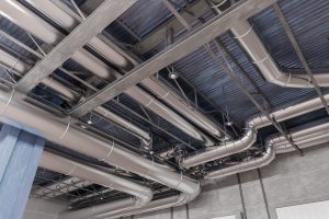 HVAC system and pipes