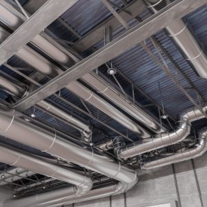 HVAC system and pipes