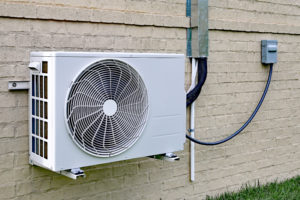 Outdoor unit of a split-system Air Conditioner.