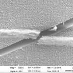 electron microscope image for degradation analysis