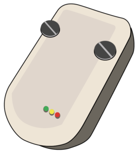 communication module used in smart water heater research study
